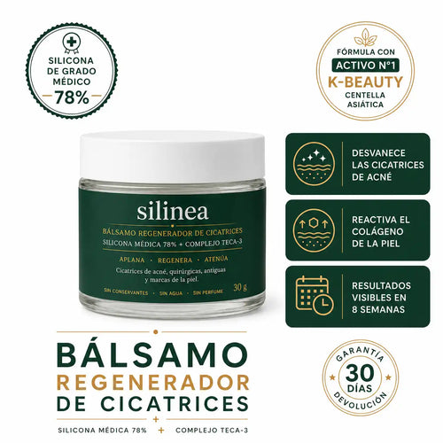 Bálsamo de silicona médica + TECA 3