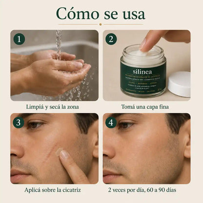 Bálsamo de silicona médica + TECA 3
